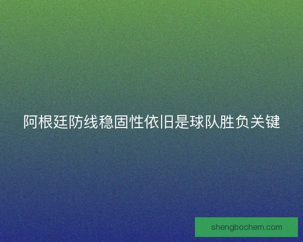阿根廷防线稳固性依旧是球队胜负关键 阿根廷防线稳固性依旧是球队胜负关键